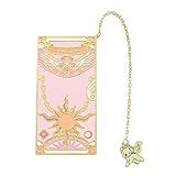 Marcapáginas de anime Card-Captor Sakura de dibujos animados para mujeres y niñas, regalo de cumpleaños (estilo-5)