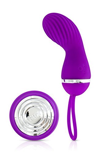 Oeuf vibrant iegg2 lucy rotatif rose en silicone de qualité premium