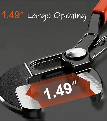 Image of Channel Locks Plier 10 inch,Fast Adjustable,Mutil-Position Push-Lock,High Torque,Anti-Rust.