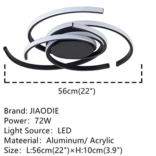 JIAODIE Soffitto del LED Dimmerabili Chandelier