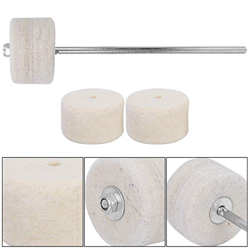 Pedal Hammer Drum Beater de diseño clásico en acero inoxidable miniatura 3