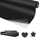 Kunstleder Selbstklebend, 40 x 60 cm Leder Reparatur Patch Lederflicken Selbstklebend Lederreparaturband, Kunstleder Leder Reparaturset für Sofa, Bürostuhl, Möbel,Taschen, Autositz,Jacken Reparatur