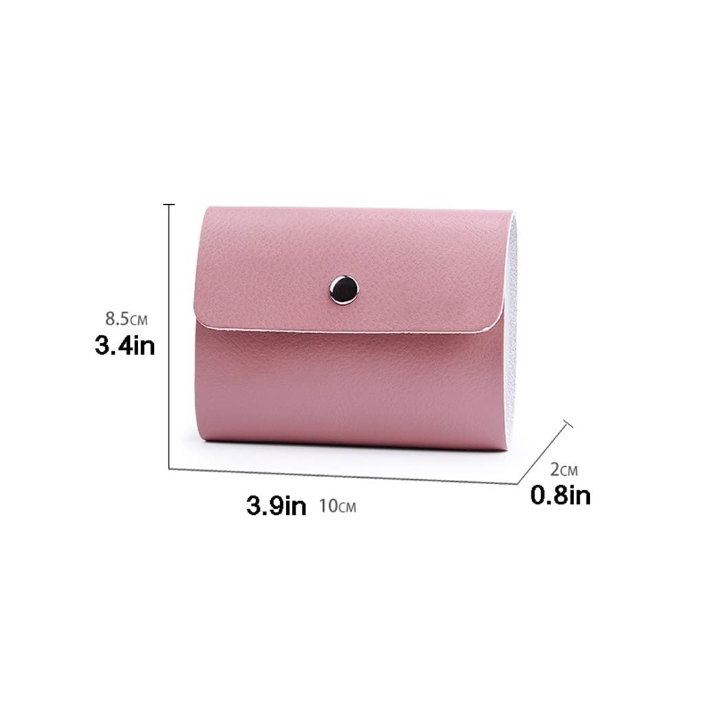 Kartenhalter für Damen/Herren Damen Visitenkartenetui Tragbar Multi-Karten Visitenkartenhalter Exquisit Kompakt Slim Große Kapazität Visitenkartenhalter Buissnes Kartenhalter (Farbe: C)