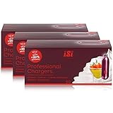  iSi Professional Chargers Sahnekapseln 420g - Sahnepatronen 50x8,4g (3er Pack)