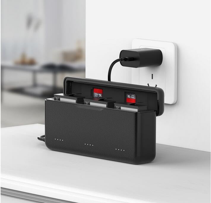 Amazon | DJI Osmo Action 6 対応 充電器 バッテリーチャージャー 急速