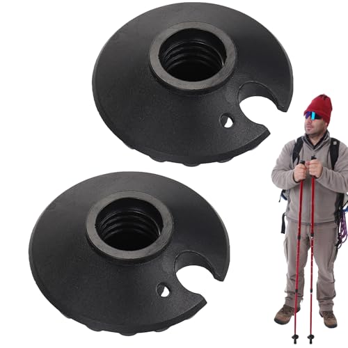 Canasta De Barro De Esquí De Nieve - Cestas De Barro para Postes De Senderismo | Accesorios Alpenstock para Caminar | Pole De Esquí De Nieve, Protectores para Postes De Trekking Impermeables -