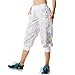 Zumba Fitness Damen Oh-So-Comfy Crave Capris Hosen, Wear It Out White, XL
