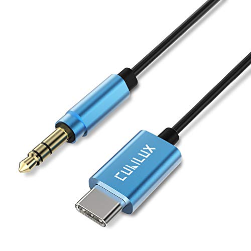 Cubilux USB C to 3.5mm Male Audio Cable with 96KHz/24bit DAC for Car Radio, Speaker, Type C to 1/8 inch Auxiliary Cord for Android Phone, Compatible with iPhone 15, Samsung, Google Pixel, Moto More