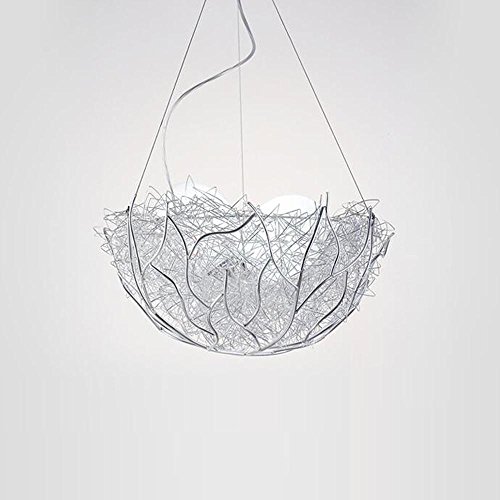 Lustre nid d'oiseau scandinave pour chambre d'enfant douce