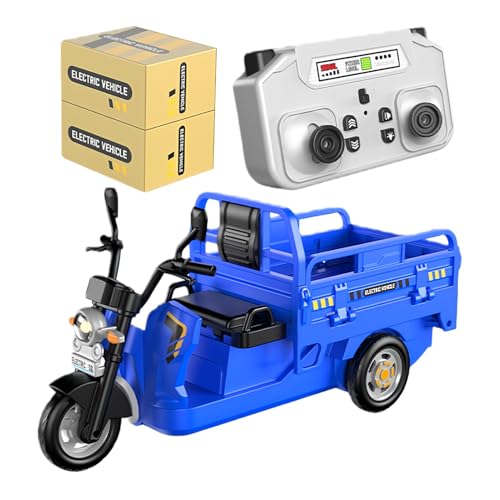 Tricycle drift télécommandé 2.4 GHz avec effets lumineux et sonores pour intérieur