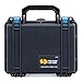 Pelican Protector 1150 Case by ColorCase - Black - Small Size Waterproof Case (Case Only) - Blue Latches