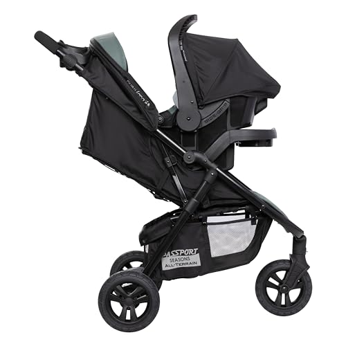 Baby Trend Passport Seasons All-Terrain Travel System, Madrid Green - image 4