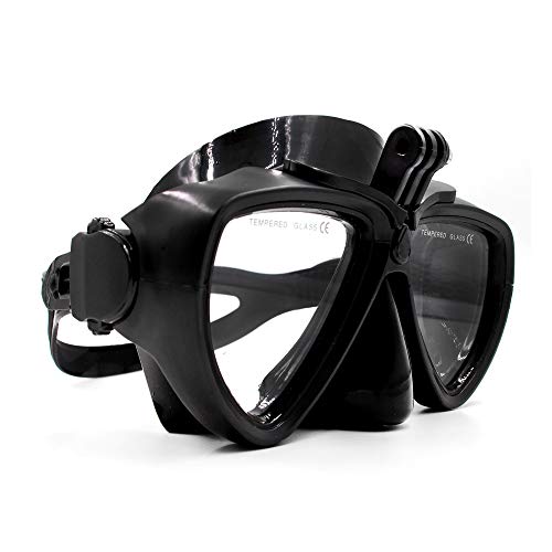 Gafas de buceo TELESIN para esnórquel con soporte para cámara deportiva miniatura 4