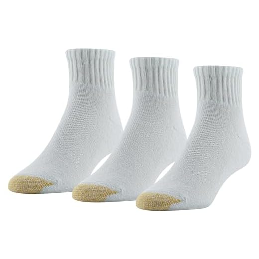 Gold Toe mens Ultra Tec Performance Quarter Athletic Socks, 3-pack Socks, White, Shoe Size 6-13 US