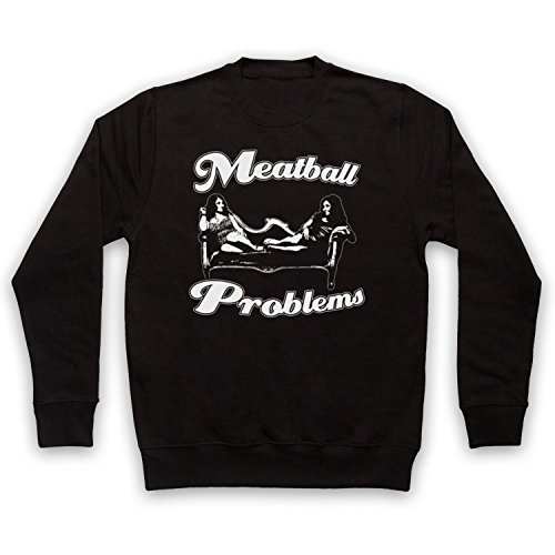 Sweat-shirt Jersey Meatball Problems avec imprimé humour télé-réalité adulte