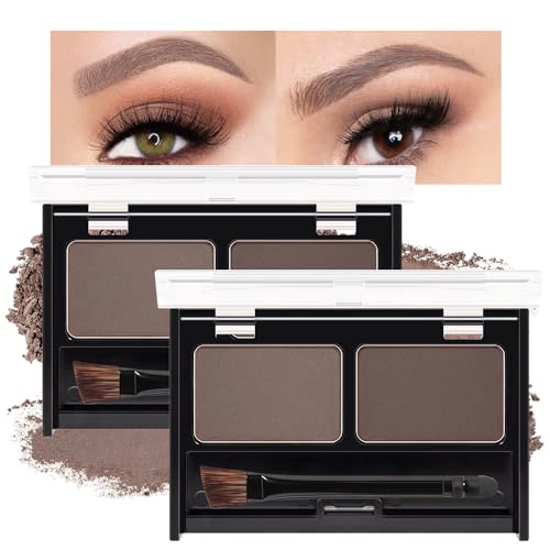 FeiCuiYun Eyebrow Tattoo Peel Off Tint Gel for Women, Dark Brown Peel Off Eyebrow Tint with 150°Small Curved Tray, Last Up to 5 Days, Waterproof, Fuller & Defined Looking Brows (04#Chocolate)