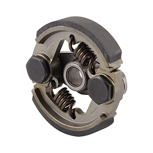 WOOSTAR Tampon d'embrayage Robuste avec 2 Ressorts Remplacement pour 2 Temps 43cc 49cc 50cc Moteur Cag MTA1 MTA2 X1 X3 Gas Scooter Pocket Bike Dirt Bike Pit Bike Mini Quad