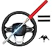 KalraMay Steering Wheel Lock Anti-Theft Device,Car Steering Wheel Lock with Adjustable Features and Safety Hammer，Suitable for All Cars
