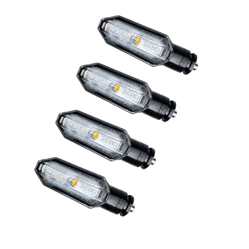 Clignotants moto bicolores ambre rouge 12V à étanchéité renforcée pour CRF1100 NC750X