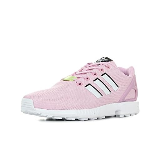 adidas unisex barn Zx Flux sneaker, Flerfärgad frost rosa F14 Ftwr White Ftwr White - 38 2/3 EU