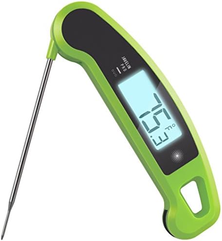 Lavatools Javelin PRO Duo Ambidextrous Backlit Professional Digital Instant Read Meat Thermometer for Kitchen, Food Cooking, Grill, BBQ, Smoker, Candy, Home Brewing, Coffee, and Oil Deep Frying