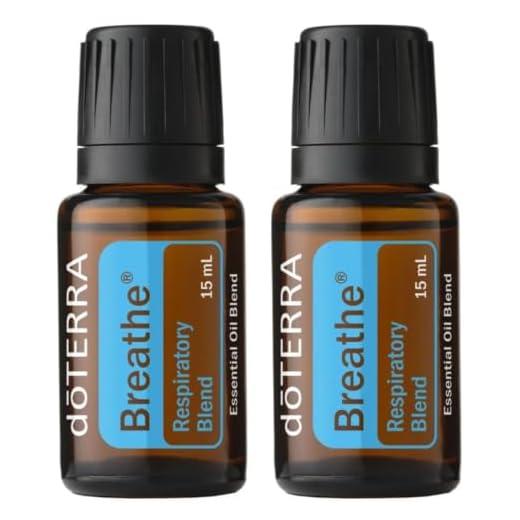 doTERRA Breathe Essential Oil Respiratory Blend 15 ml (Pack of 2)