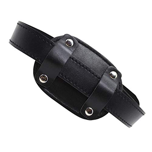 Image of Lockable Dildo Mouth Gag, SM Mouth Restraint with Lock Bondage (Short 1.97 inch)