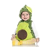 NANYKNIGHTY Infant Baby Girls Boys Fall Clothes Cute Avocado Romper Short Jumpsuit Hoodie Oversized