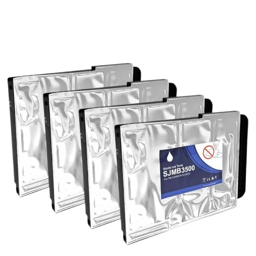 Tanque de tinta de desecho con chip SJMB3500 caja de mantenimiento continuo para TM-C3510