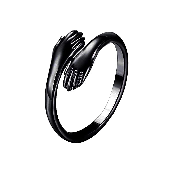 See full amazon price history chart for Thrillz Black Silver Ring For Women Hand Ring For Girls Women Hug Ring Adjustable Ring For Women Girls Couple Ring Thrillz Black Silver Ring For Women Hand Ring For Girls Women Hug Ring Adjustable Ring For Women Girls Couple Ring (B09ZXGT9GS) Amazon Price History, Amazon Price Tracker