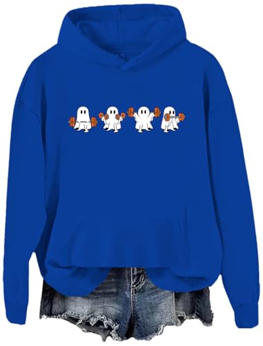 Fitness Halloween Sweatshirt Fitness Ghost Sweatshirt