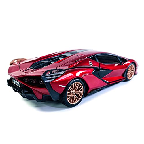 Coche a escala 1:24 Lamborghini Sian FKP 37 Bburago miniatura 3