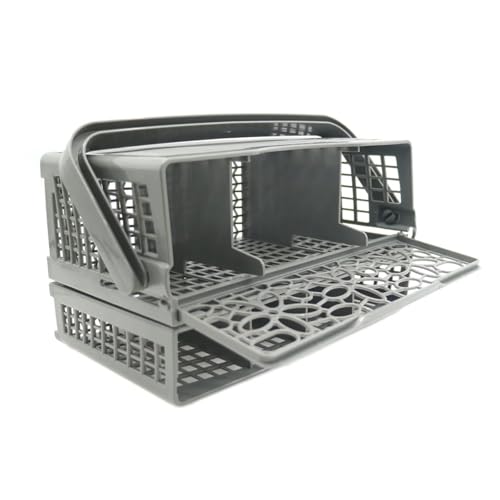 Compatible con cesta de cubiertos de lavavajillas, caja de almacenamiento universal