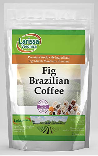 Fig Café brasileño (Gourmet, con sabor natural, granos de café enteros) (4 oz, ZIN 551730) - Paquete de 3
