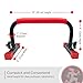 Rubberbanditz Parallettes Bars For Push Ups & Dip | Lightweight, Heavy Duty Non-Slip Parallel Bars Stand For Handstands, Calisthenics, Crossfit, Gymnastics, & Bodyweight Training Workouts (Lightweight)