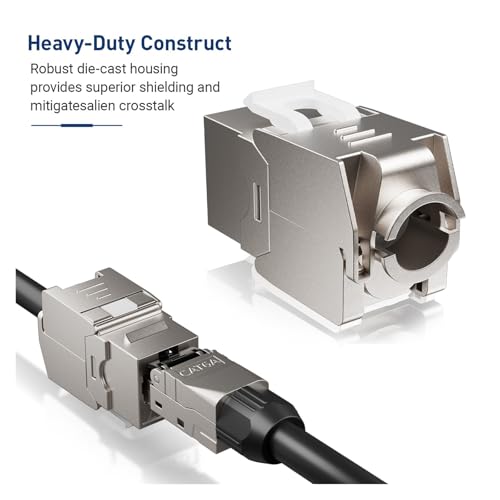 Prise RJ45 CAT7 universelle pour déployer un réseau Ethernet fluide chez soi