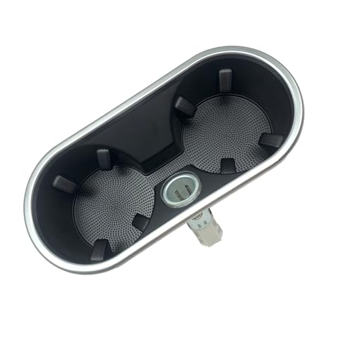 Portavasos para consola Porsche Cayenne 2011-2018 negro miniatura 2