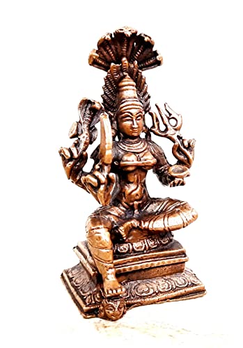 Image of Mariyamman Murti Copper Idol God - 2.7 in - Pack of 1