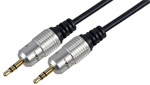 Pro Signal PSG00813 3.5mm Stereo Jack Plug to Plug Lead, 3m, Black