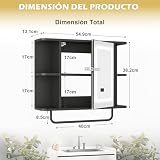La Mejor Lista de Gabinete para baño con espejo los mejores 10. 9 Imagen adicional