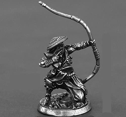 Muñeco Samurai de Aleación Modelo Mini Guerrero Japonés miniatura 1