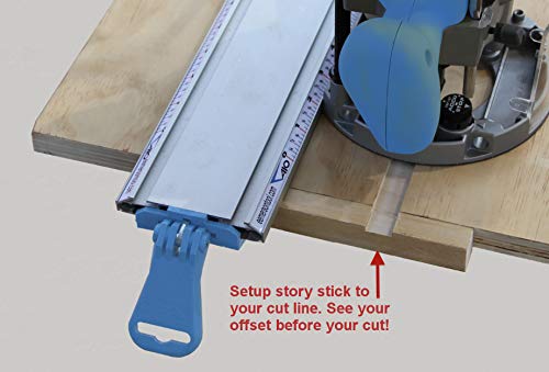 E. Emerson Tool Co. C50 50-Inch All-In-One Contractor Straight Edge Clamping Tool Guide - Thumbnail 7