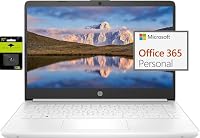 HP 14" Ultral Light Laptop for Students and Business, Intel Quad-Core, 8GB RAM, 192GB Storage(64GB eMMC+128GB Ghost Manta SD Card), 1 Year Office 365, USB C, Win 11 S — image 8