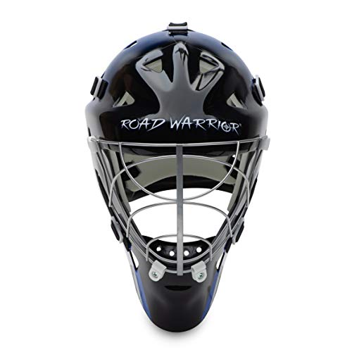 image for Road Warrior - Cobalt Junior Hockey Goalie Mask - Blue - Hockey Mask f