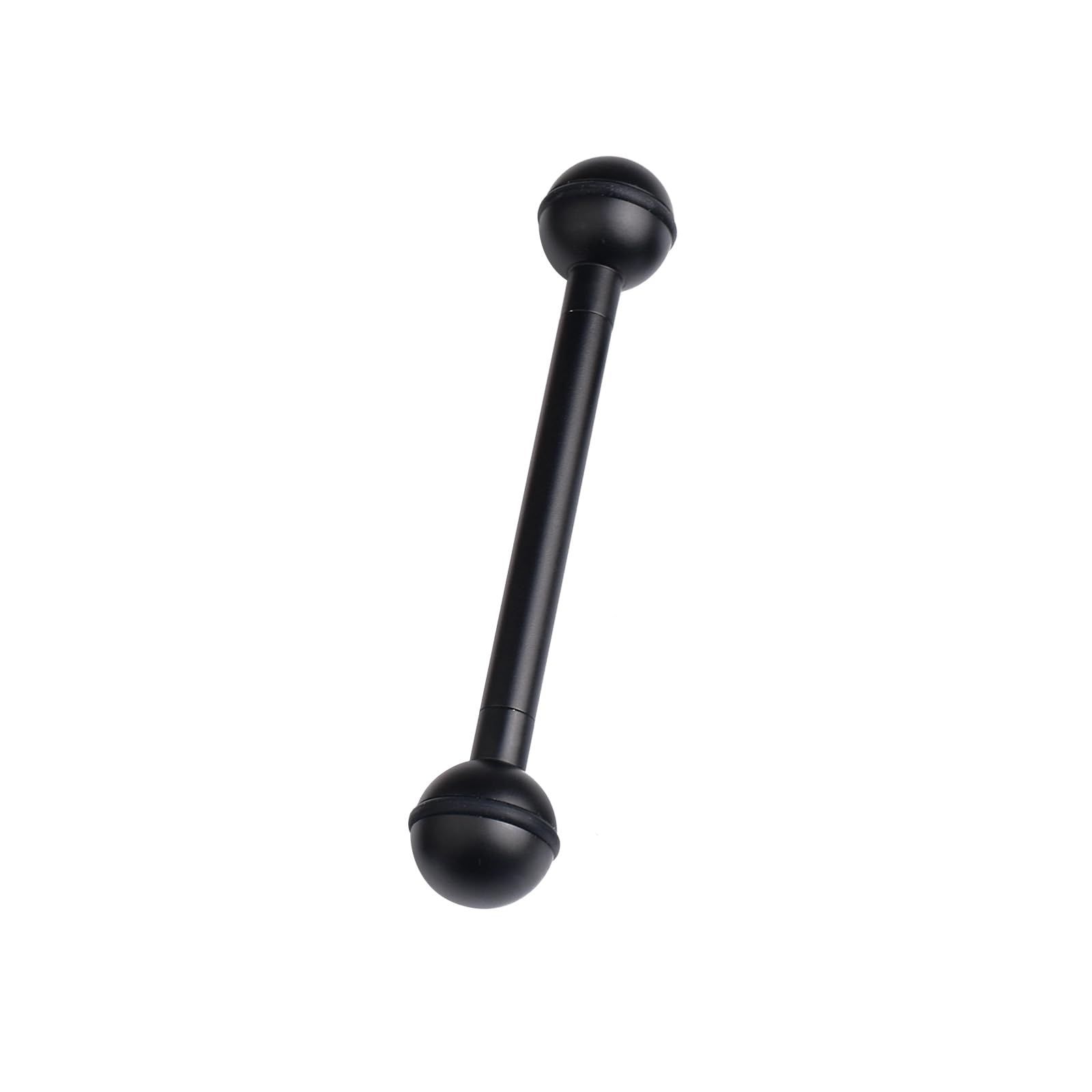 OrcaTorch ZJ15 Double Ball Joint Arm Aluminum Alloy Ball Head Extension Arm Dive Accessories Underwater Lighting System Connector for Underwater Strobe/Video Light/Diving Camera Tray (80mm)