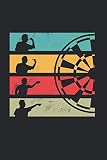 Retro Dart | Notizheft/Schreibheft: Dart Notizbuch Mit 120 Linierten Seiten (Linien) Inkl. Seitenangabe. Als Geschenk Eine Tolle Idee Für Geburtstag, Dartprofis Oder Hobby Dartspieler