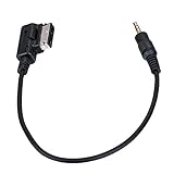 S'il y a une prise MMI et que la voiture a été fabriquée en 2010-2016, ce câble auxiliaire fonctionnera. Compatible avec iPod, iPhone 4, 4S, 5, 5C, 5S, 6, 6 Plus, Samsung et plus encore. Utilisation : 1. Branchez le connecteur à votre prise MMI, 2. Branchez le connecteur 3,5 mm à votre iPod/iPhone/MP3. 3. Choisissez « Audio » 4. Choisissez « AUX ». 5. Longueur du câble : 30 cm. Emballé dans un sac en plastique. Accessoires audio de voiture de haute qualité. !