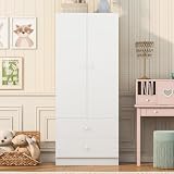 Armadio a un'anta 70×40×170 cm, bianco