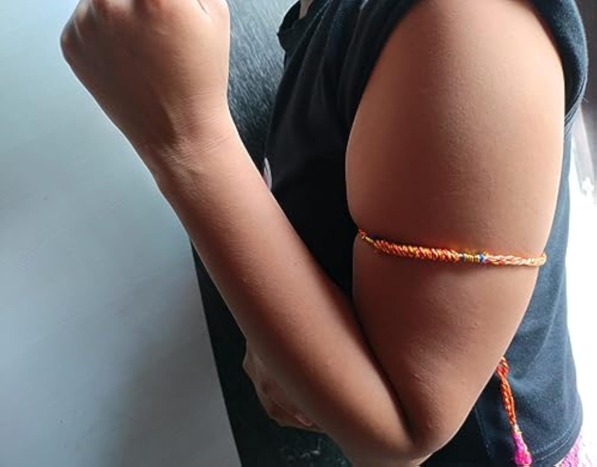 Handmade Adjustable Silk Thread Anant for Unisex