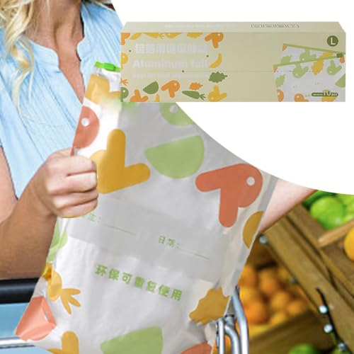 Bolsas herméticas para congelador que conservan carne y pescado fresco 4
